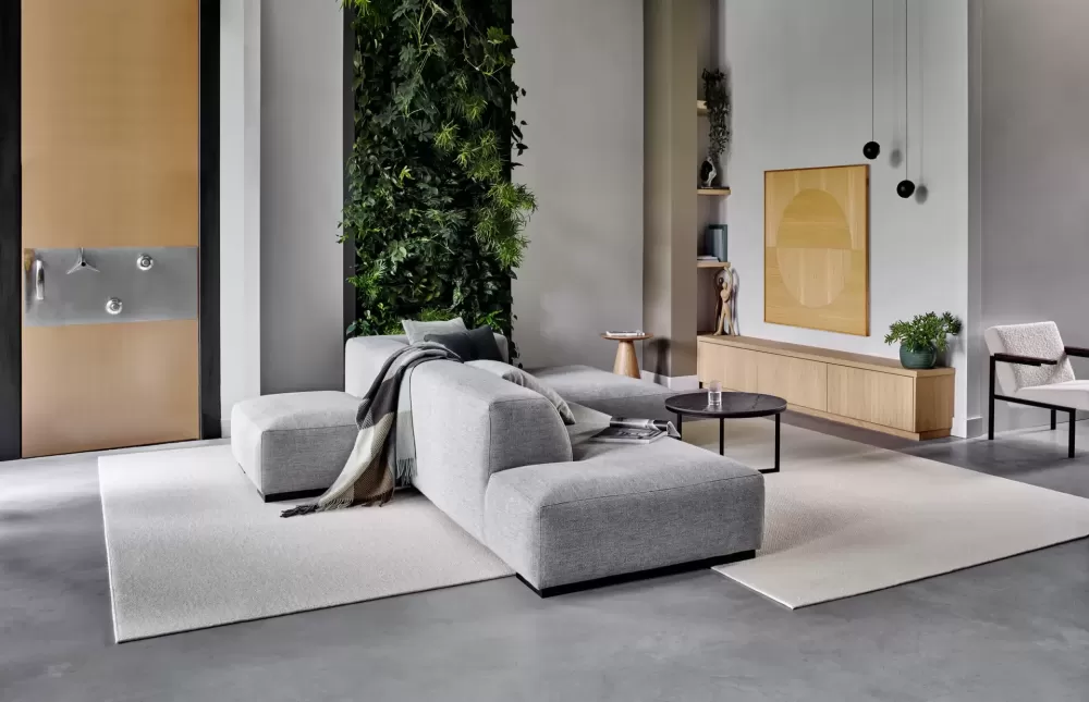 Van Besouw - vloerkleed - vierkant II Van Besouw - vloerkleed - vierkant II